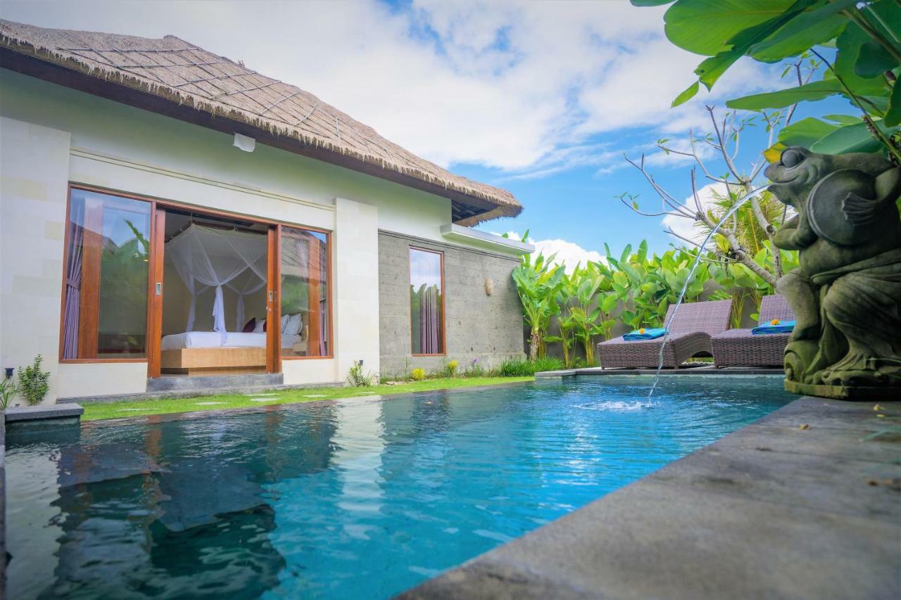 Three Gold Luxury Private Villas Ubud Eksteriør billede