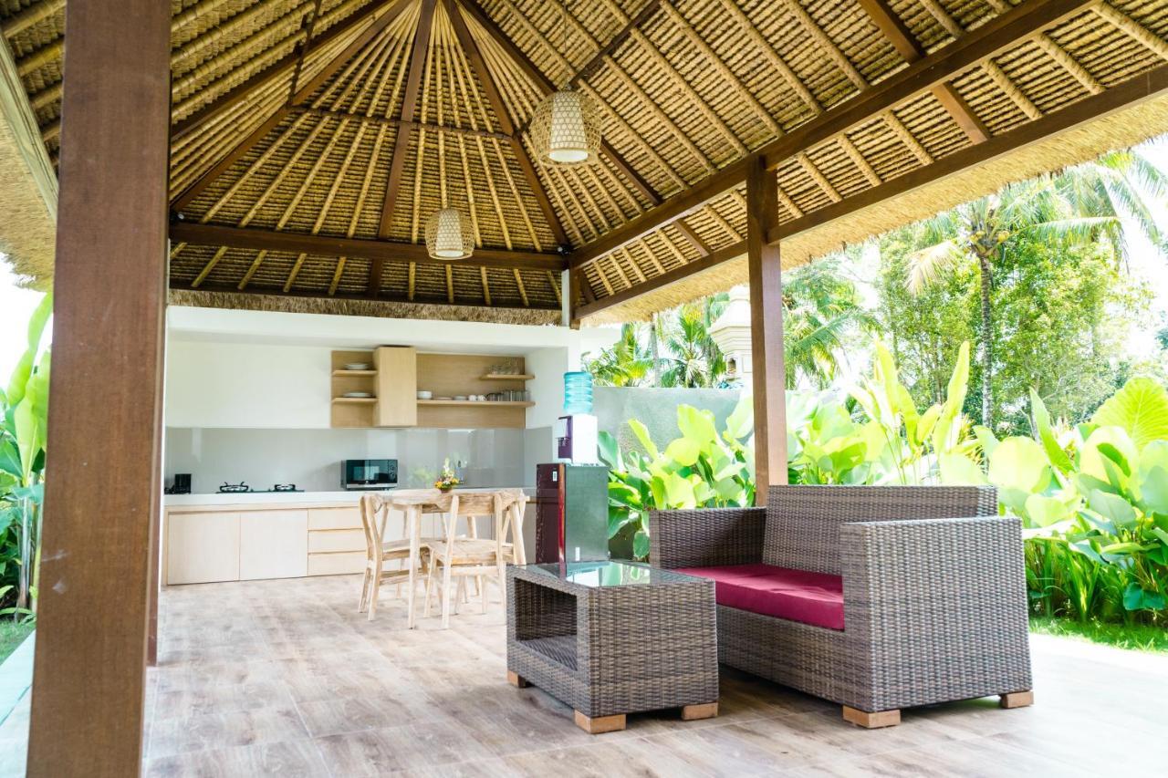 Three Gold Luxury Private Villas Ubud Eksteriør billede