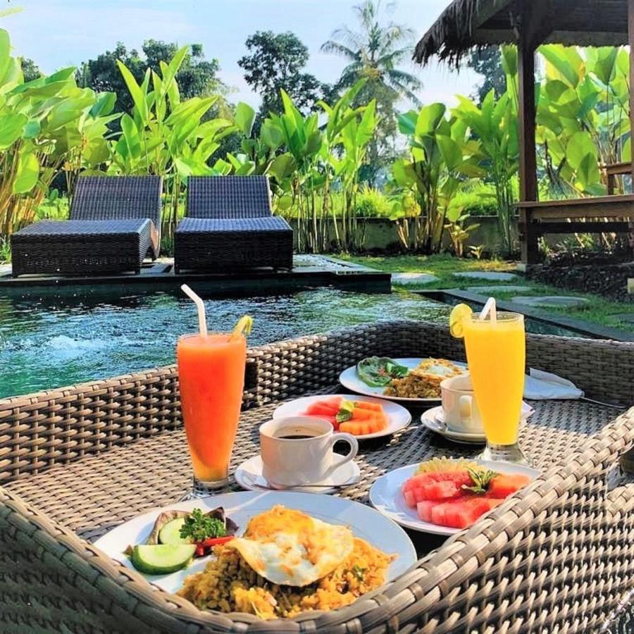 Three Gold Luxury Private Villas Ubud Eksteriør billede